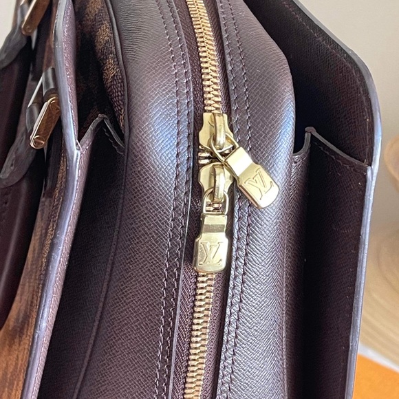 Louis Vuitton Triana Ebene Damier handbag - Picture 2 of 9